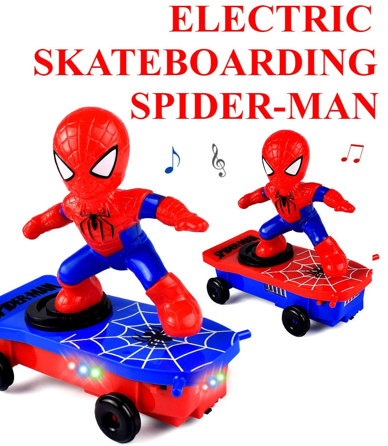 Superhero Spiderman Robot Car