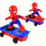 Superhero Spiderman Robot Car